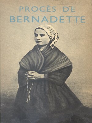cover image of Procès de Bernadette